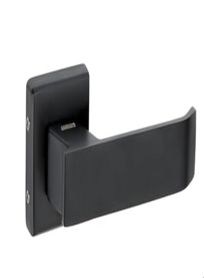 SHRIDA Premium Z Black Door Handle Set - Sleek SS Lever Handle with Square Rose, Modern Design for Interior & Exterior Doors (Model 428) - Image 3